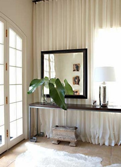 recibidor : Trucos para Decorar el Recibidor: Las Cortinas trucos decorar recibidor cortinas Trucos para Decorar el Recibidor: Las Cortinas